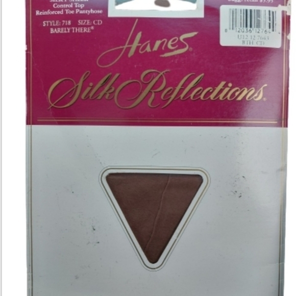 Vintage Lot of 2 Hanes Silk‎ Reflections 1995 Style 718 NIP - Picture 2 of 5